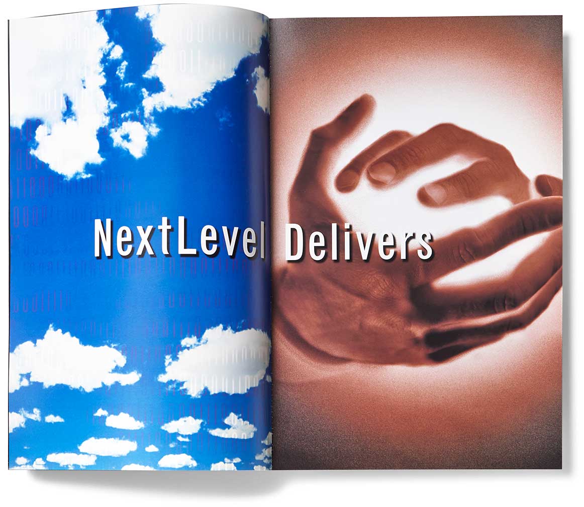 next-level-systems_annual-report-1.jpg Art Direction by: Bart Crosby, Crosby Associates